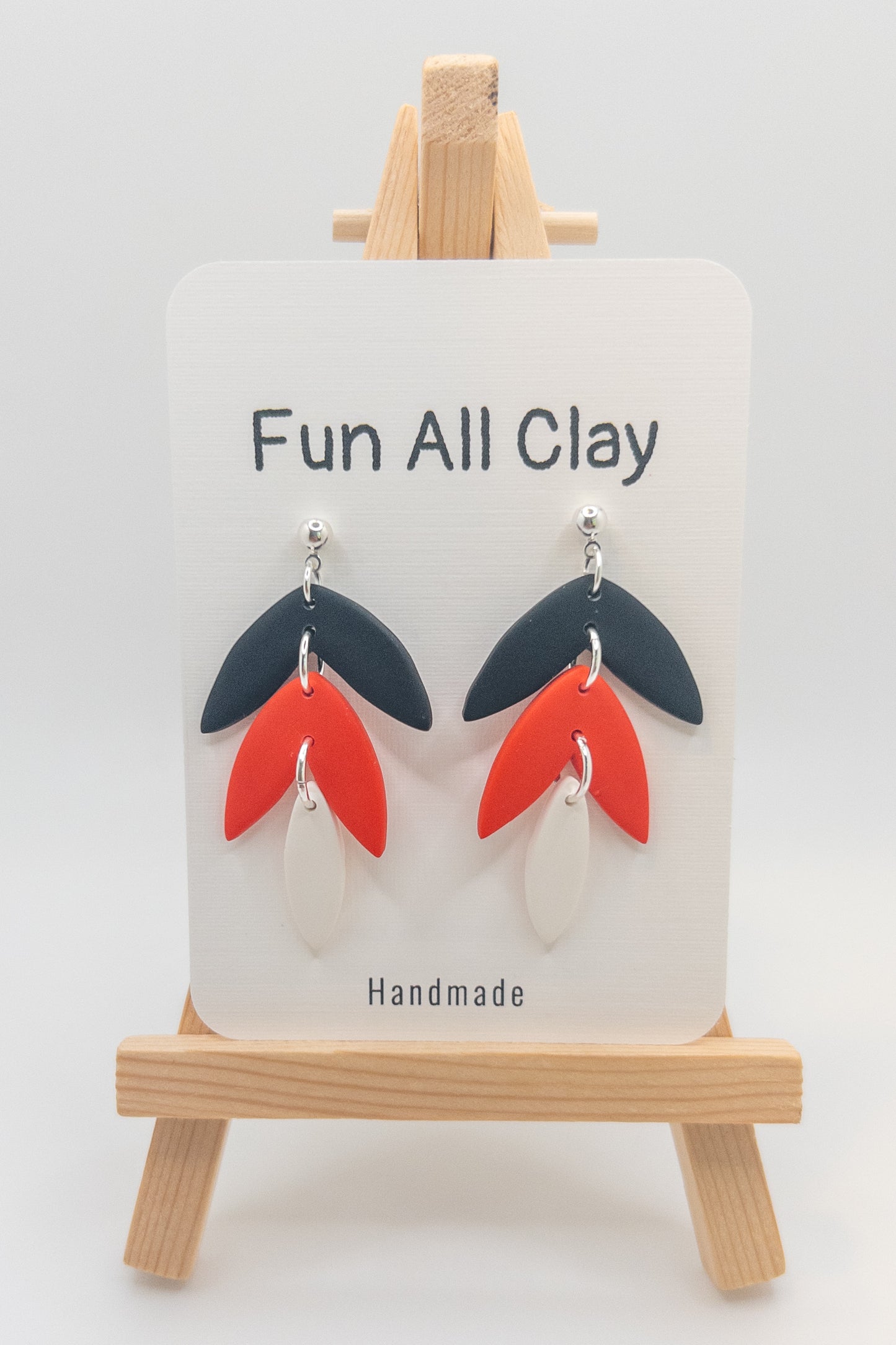 Upper St. Clair Black, Red and White Petal Drop