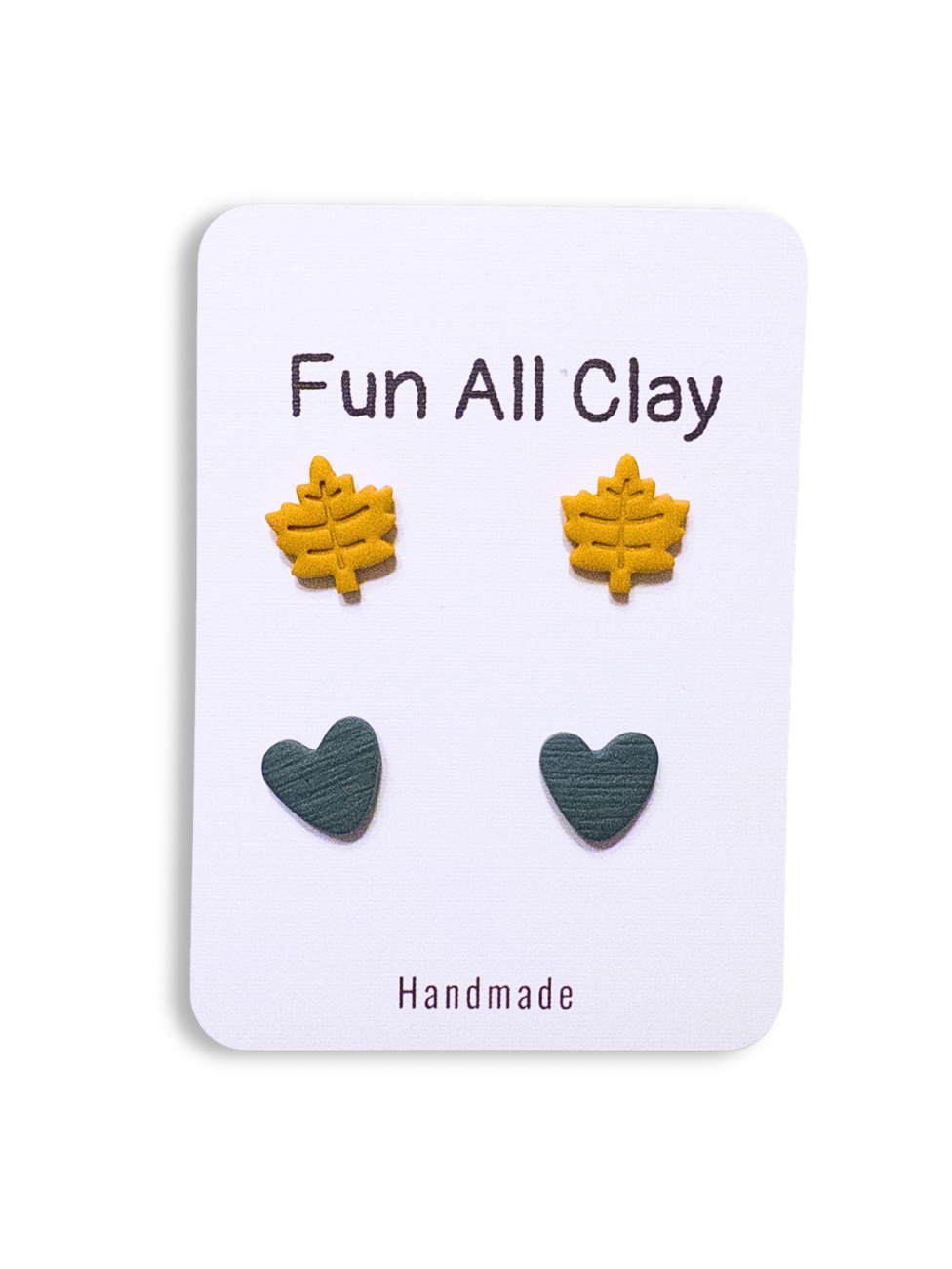 Autumn Leaves Stud Pack – Marigold Leaf