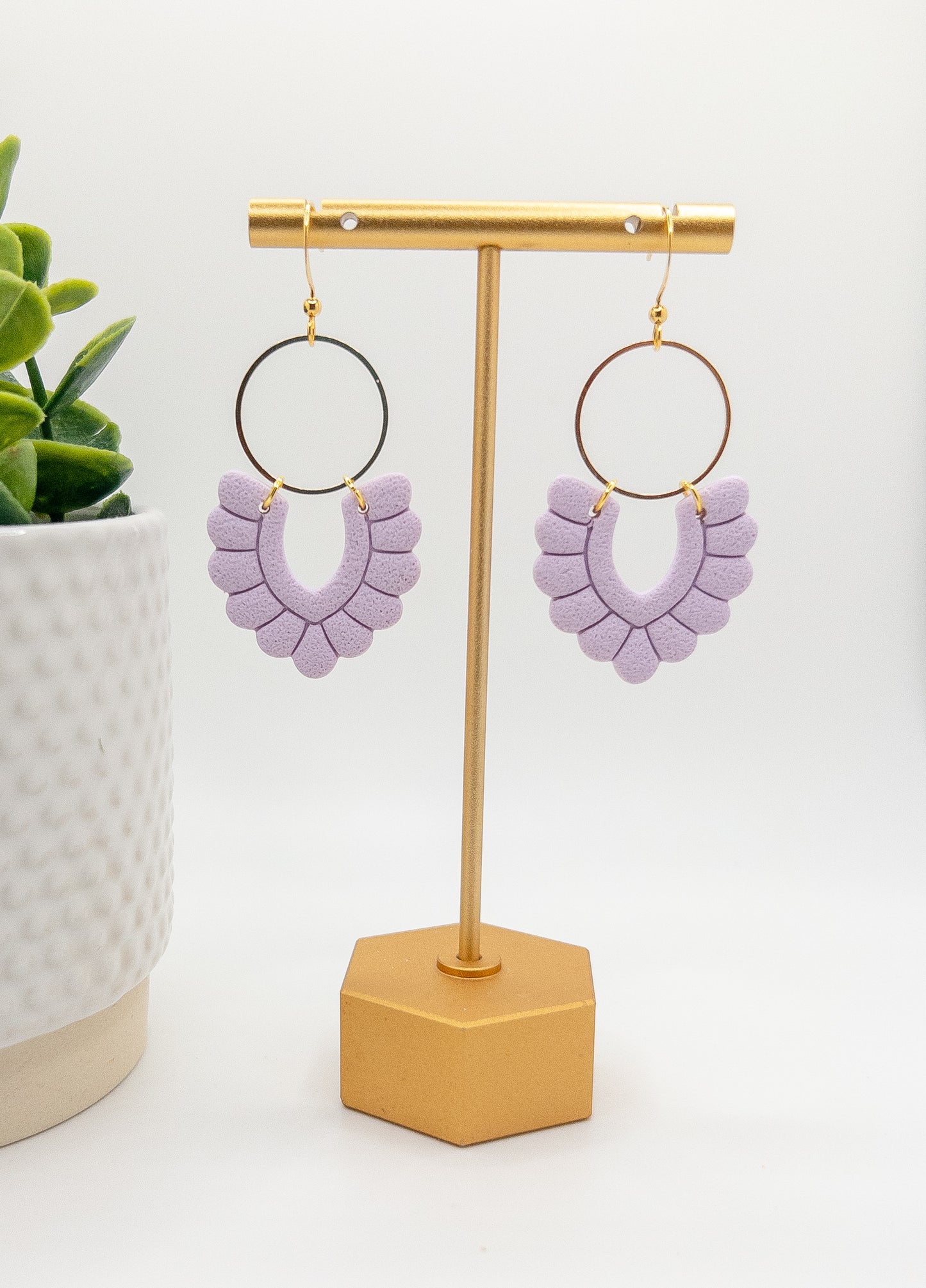 Bubbly V Dangle Earrings (multiple colors available)