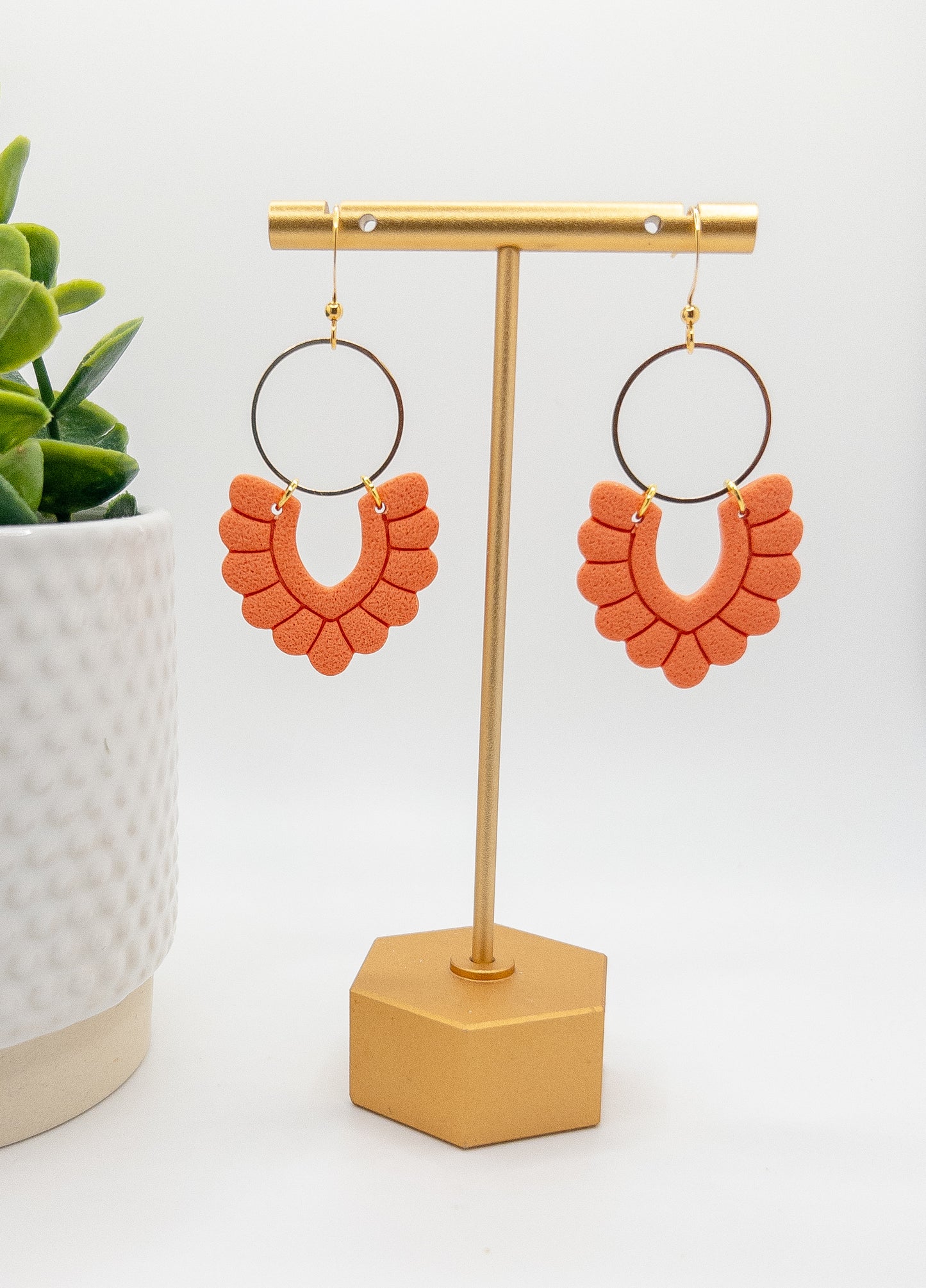 Bubbly V Dangle Earrings (multiple colors available)