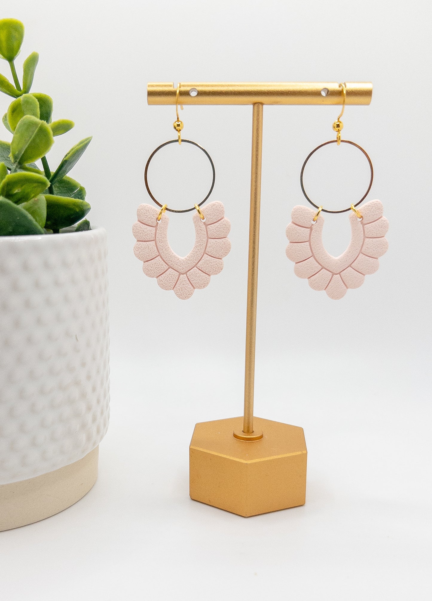 Bubbly V Dangle Earrings (multiple colors available)