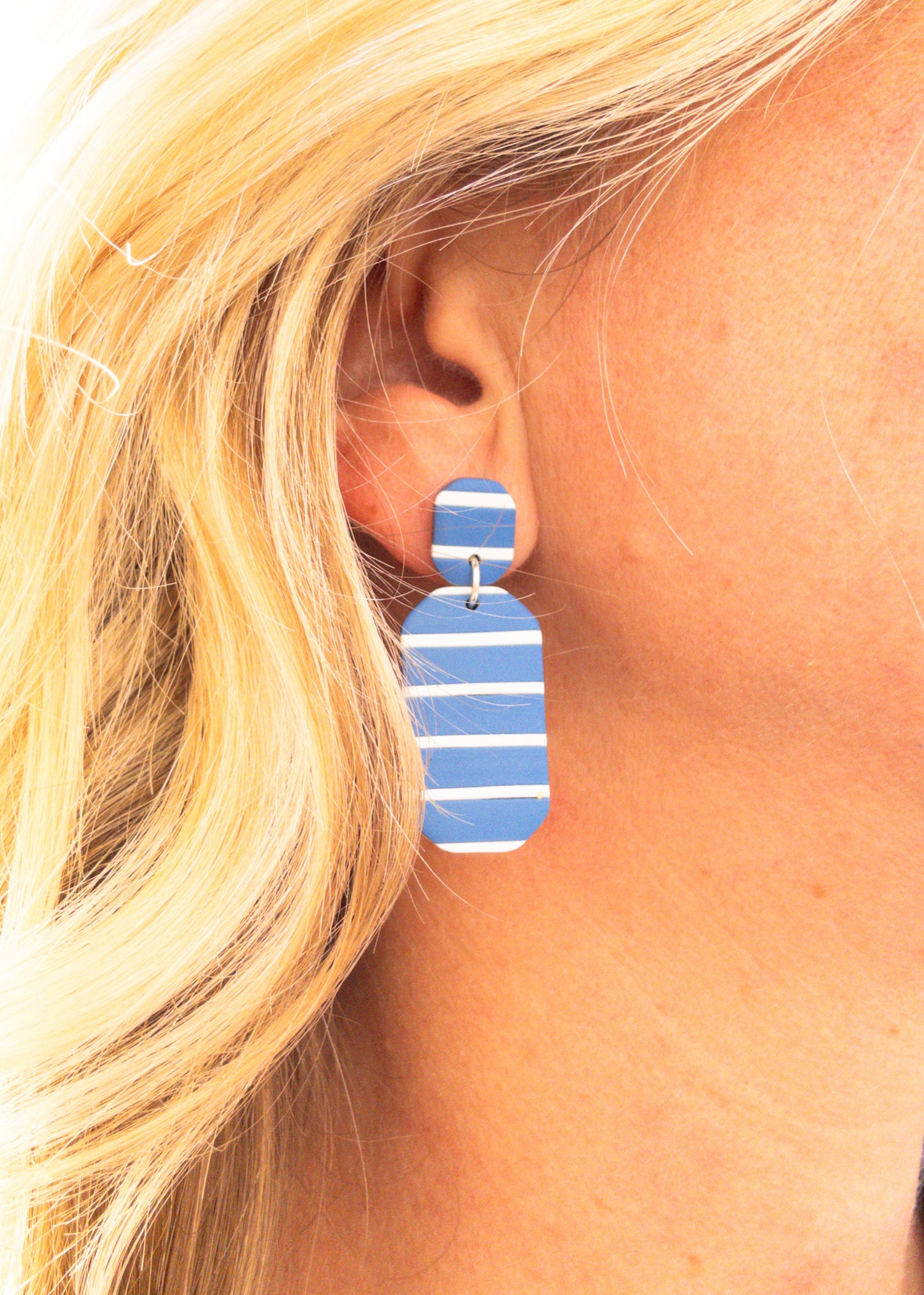 Seaside Stripe Double Octagon