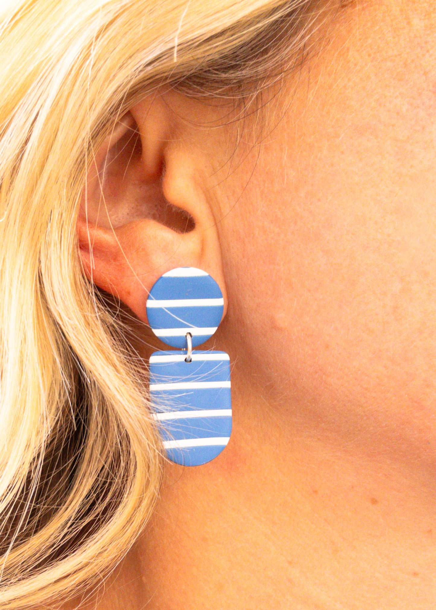 Seaside Stripe Circle and U