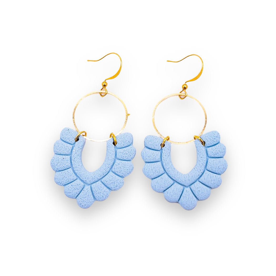 Bubbly V Dangle Earrings (multiple colors available)