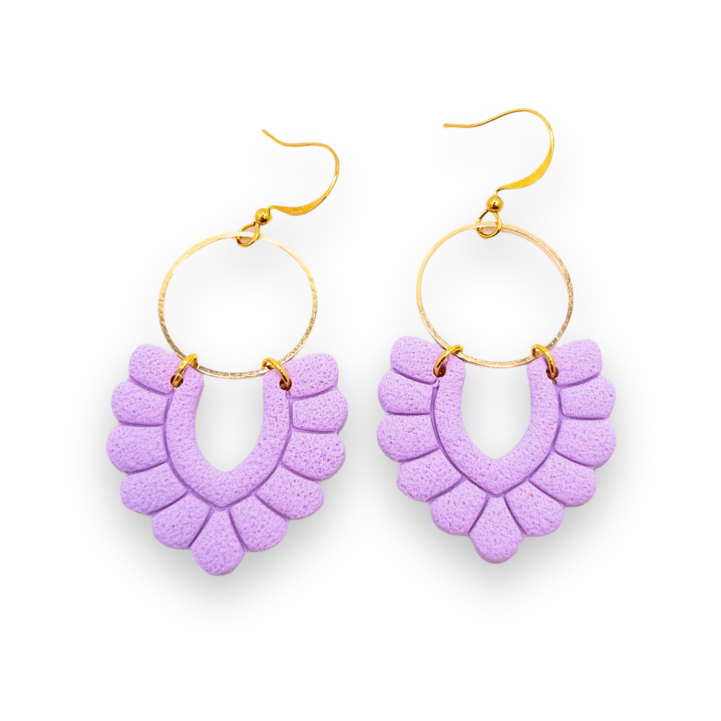 Bubbly V Dangle Earrings (multiple colors available)