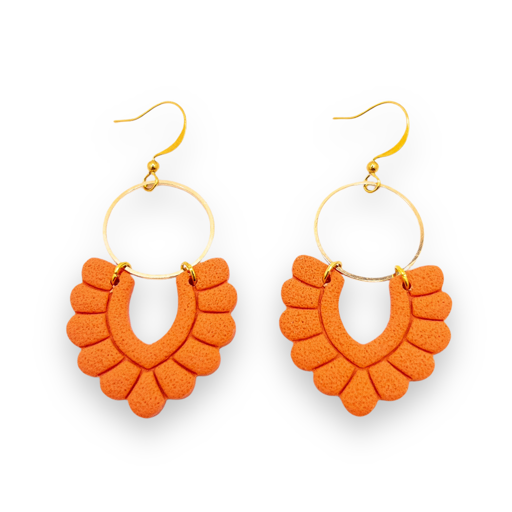Bubbly V Dangle Earrings (multiple colors available)