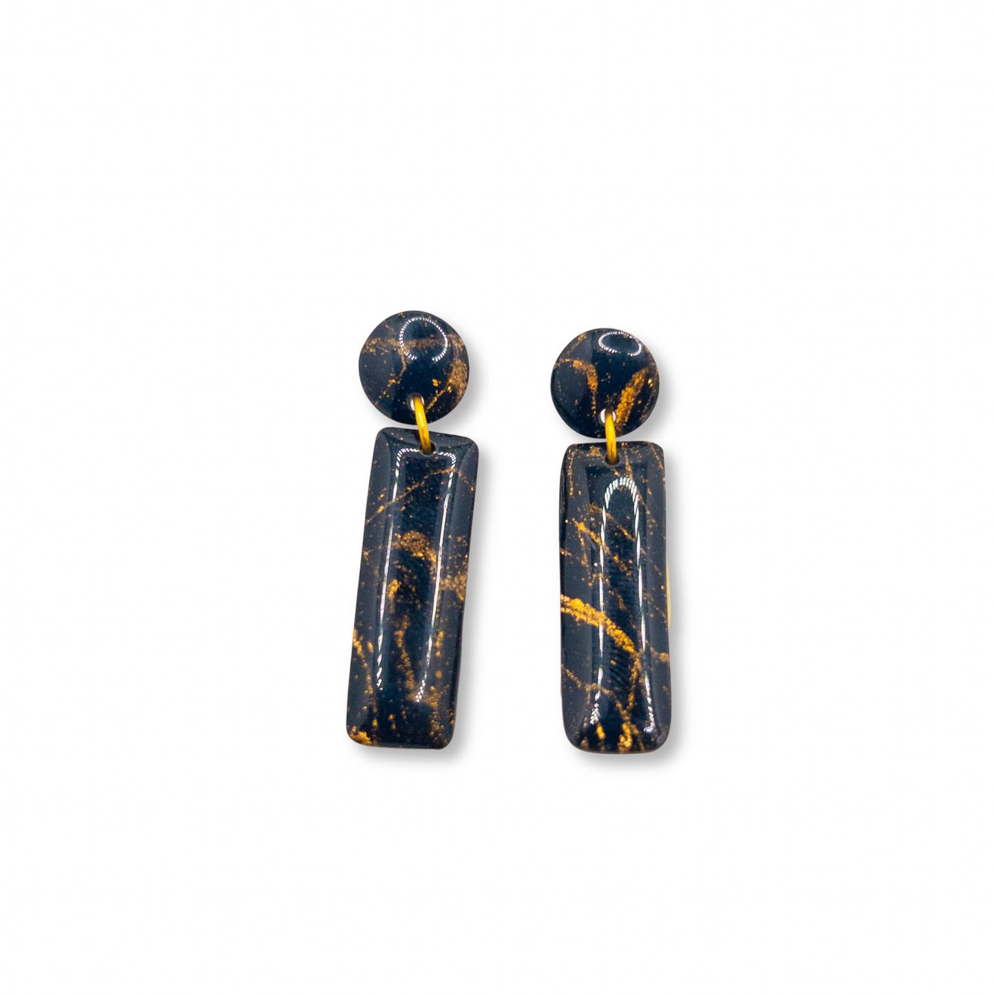 Black and Gold Marble, Laura Dangle