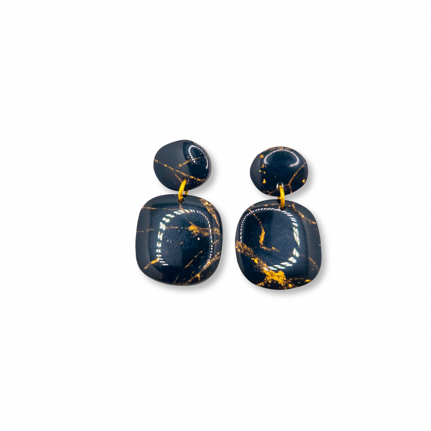Black and Gold Marble, Katie Dangle