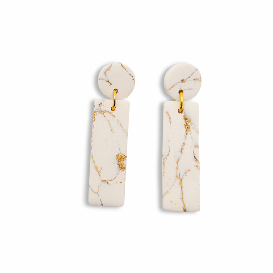 Gold-flecked Cream, Laura Dangle