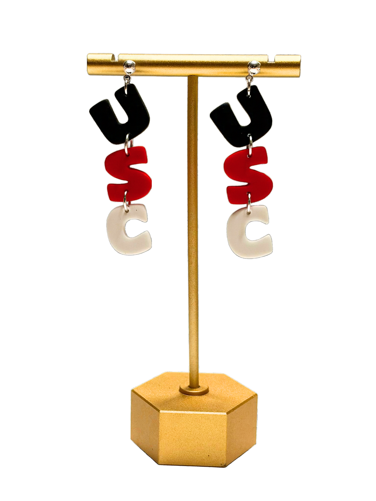 USC Dangle Earrings